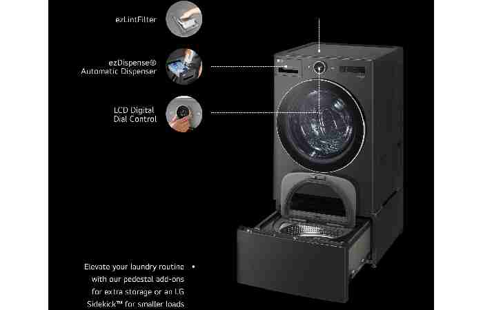 LG All-in-One WashCombo Electric Washer Dryer