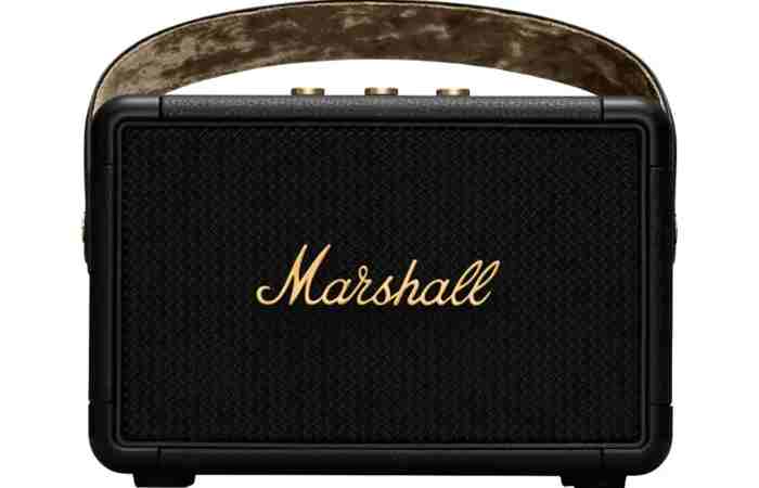 Marshall - Kilburn II Portable Bluetooth Speaker - Black_Brass